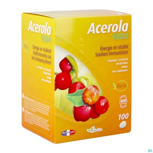 Acerola 1000 Comp 100 Nf Orthonat