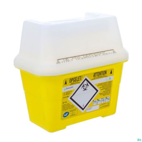 Sharpsafe Container Aiguilles 2l 4140