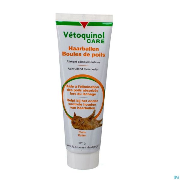 Vetoquinol Care Boules Poils 120g