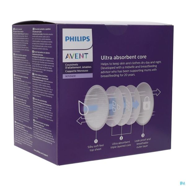 Philips Avent Coussinets Jour/nuit 60 Scf254/61