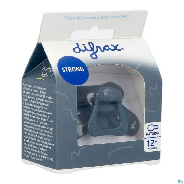 Difrax Sucette Natural 12m+ Uni Blackberry