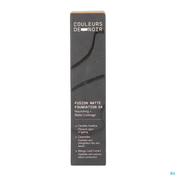 Couleurs De Noir Fus. Matte Fdt 04 B. Dore 30ml