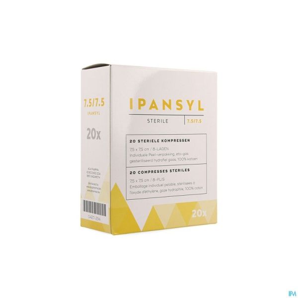 Ipansyl 3 Cp Ster 8pl 7,5x 7,5cm 20