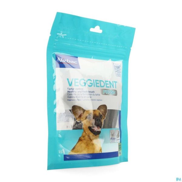 Veggiedent Xs Chien >5kg Lamelles A Macher 15