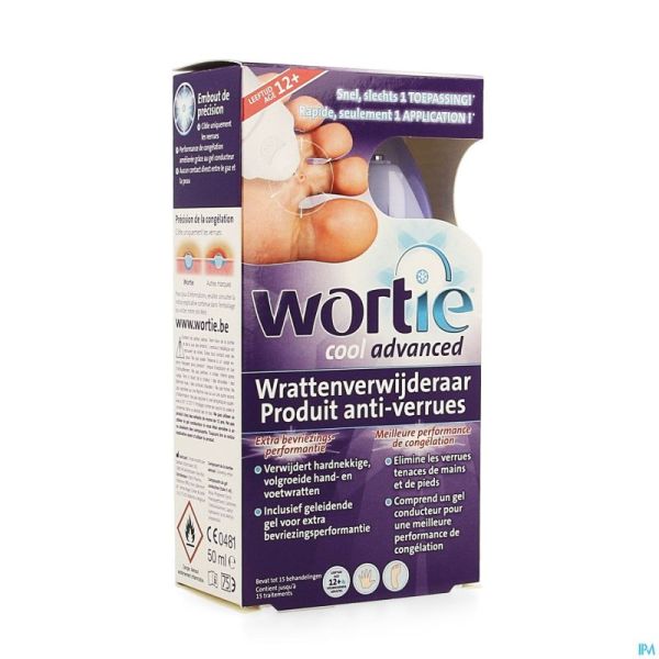 Wortie Verrue Cool Advanced Age +12 50ml