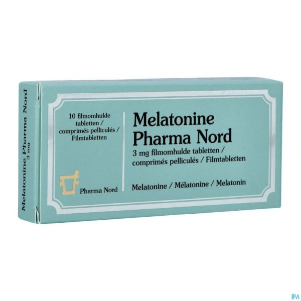 Melatonine Pharma Nord 3mg Comp Pell 10
