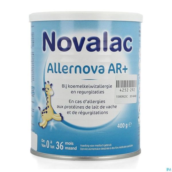 Novalac Allernova Ar+ 0-36m Pdr 400g