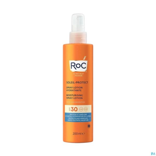 Roc Sol Protect Moistur.spray Lotion Ip30 Fl 200ml