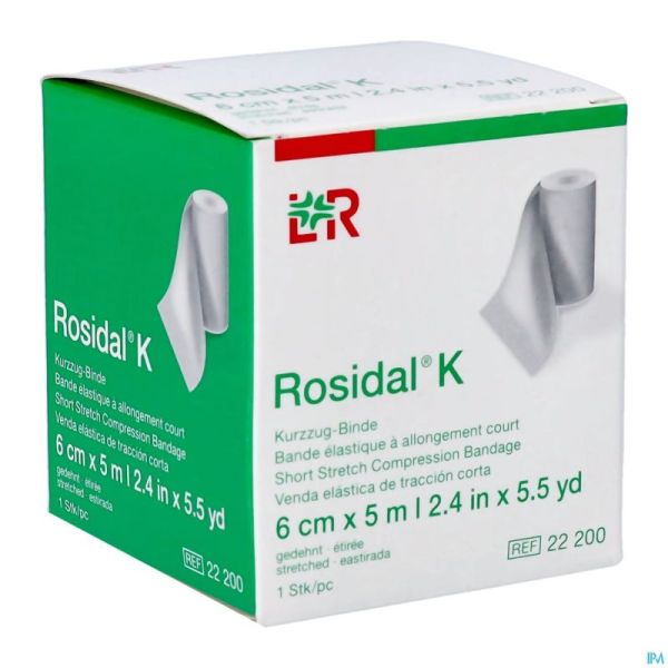 Rosidal K Bande Elast 6cmx5m 22200