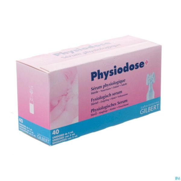 Physiodose Serum Physio Ud Ster 40x5ml 608099