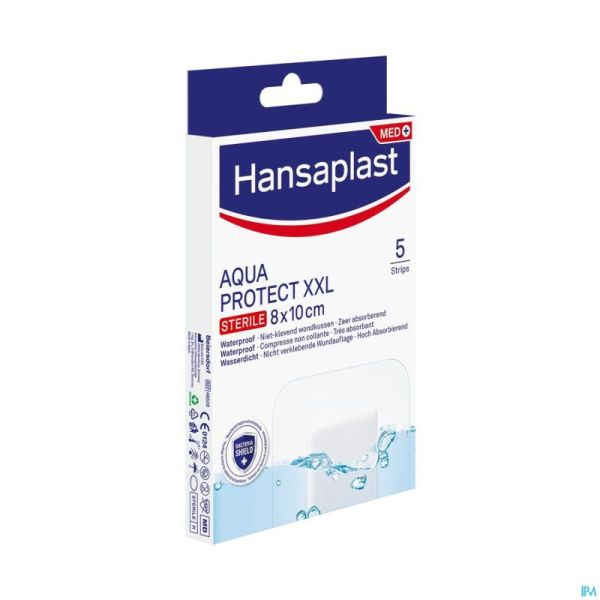 Hansaplast Aqua Prot. Strips Xxl 5