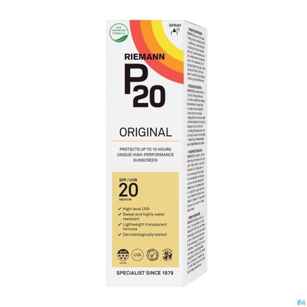 P20 Spray Solaire Spf20 85ml