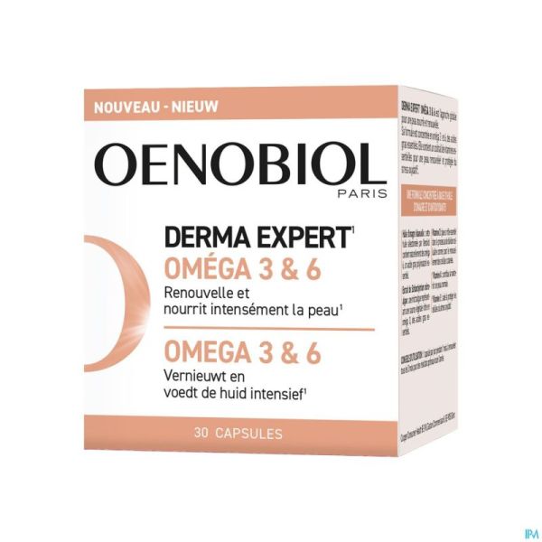 Oenobiol Derma Expert Omega 3&6 Caps 30