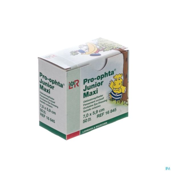 Pro-ophta Junior Maxi Pans Opht. 7,0x5,9 50 16845