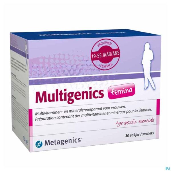 Multigenics Femina Pdr Sach 30 7284 Metagenics