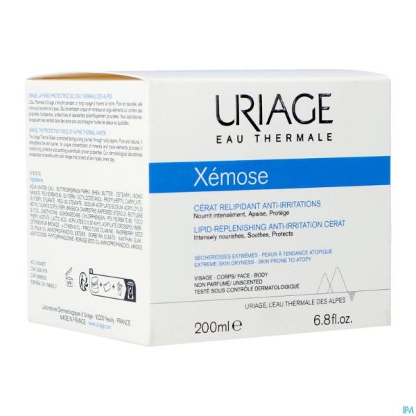 Uriage Xemose Cerat Creme Relipid. A/irrit. 200ml