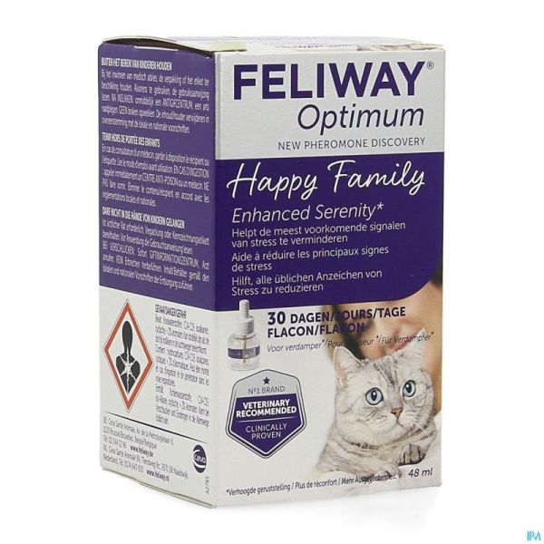 Feliway Optimum Chat Refill 30 Jour Fl 48ml