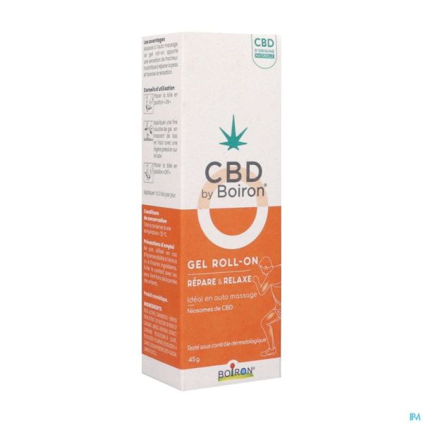 Cbd Gel Roll-on Reparateur & Relaxant 45g Boiron