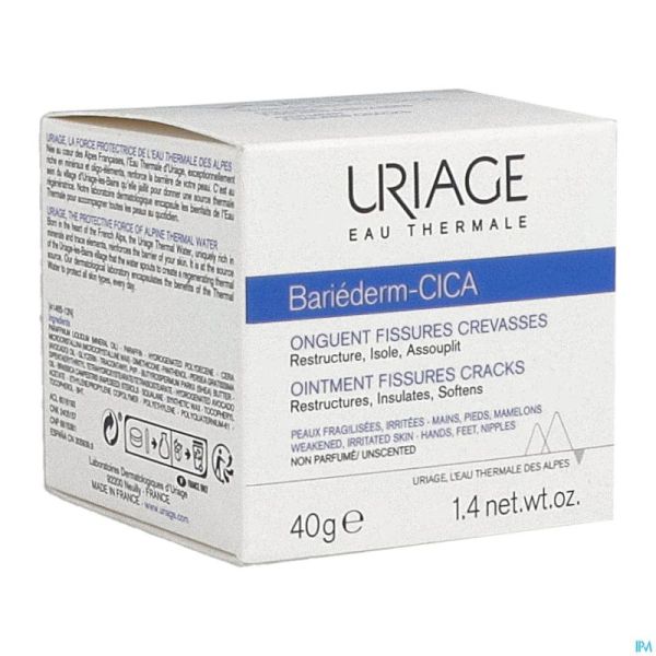 Uriage Bariederm Fissures-crevasses Onguent 40g
