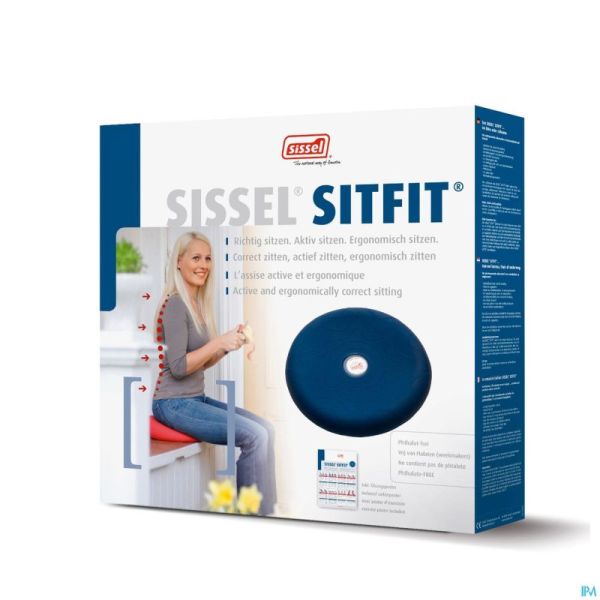 Sissel Sitfit Coussin Ballon Diam.36cm Noir