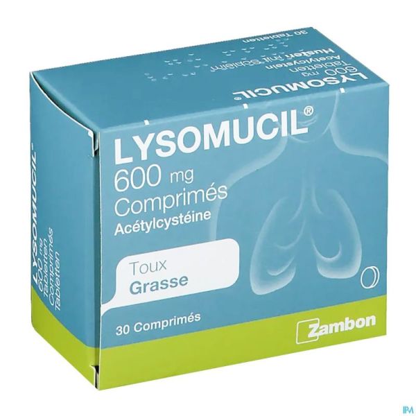 Lysomucil 600 Comp 30 X 600mg