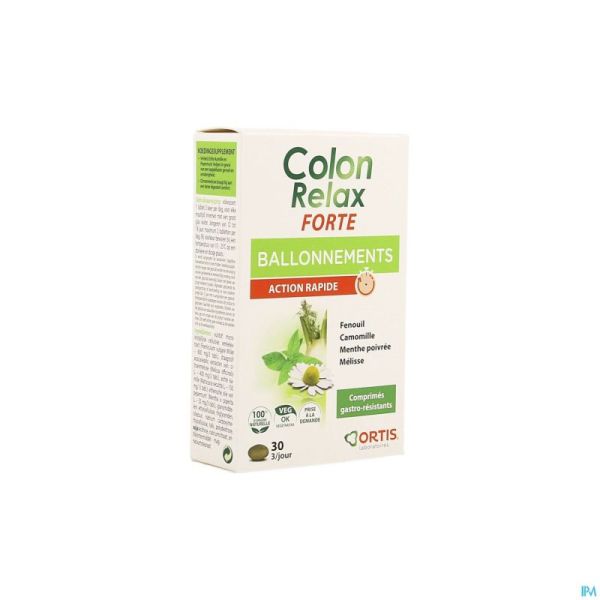 Ortis Colon Relax Forte Comp 30