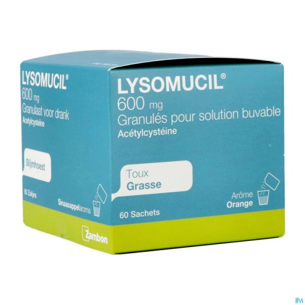 Lysomucil 600 Gran Sach 60 X 600mg