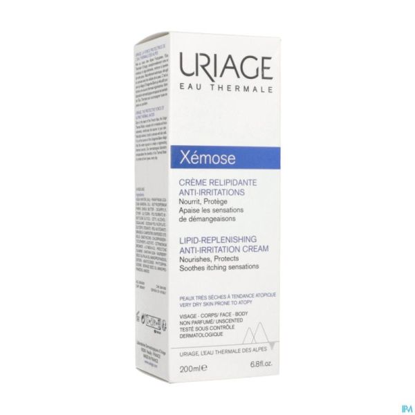 Uriage Xemose Creme Relipid. A/irrit. 200ml