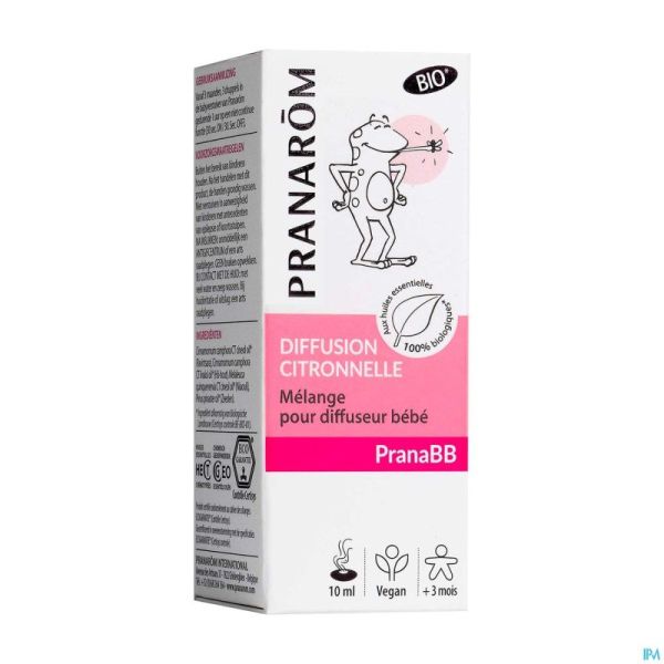 Pranabb Citronella Melange Diffuseur Bebe 10ml