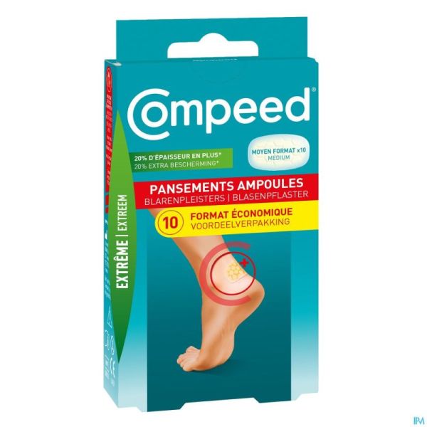 Compeed Pansement Ampoules Extreme Format Econ.10