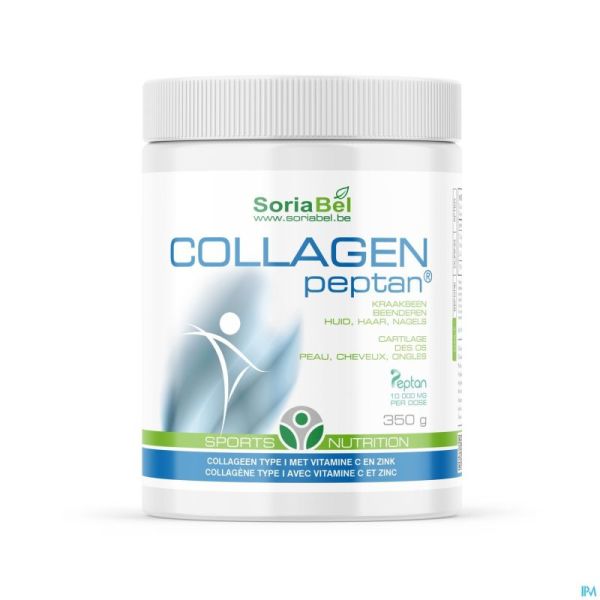 Soria Collagene + Zinc + Vit C Peptan Pdr 350g