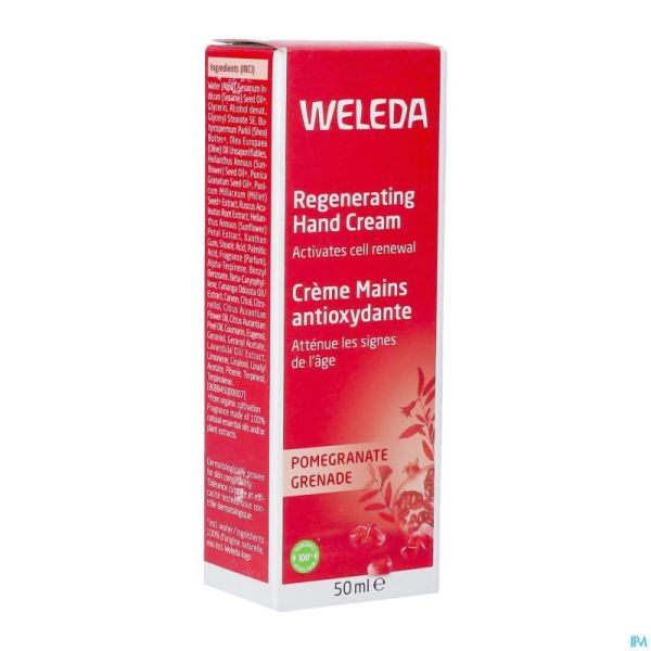 Weleda Creme Mains A La Grenade 50 Ml Nf