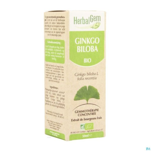 Herbalgem Ginkgo Biloba Macerat 50ml