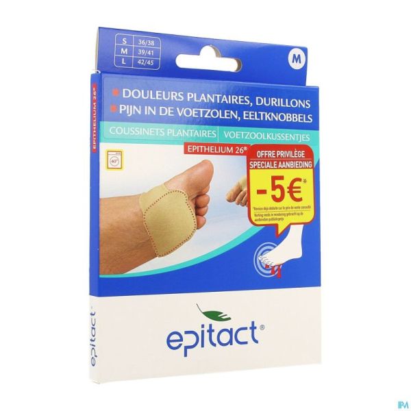 Epitact Coussinet Plantaire 39-41 1 Paire Promo-5€