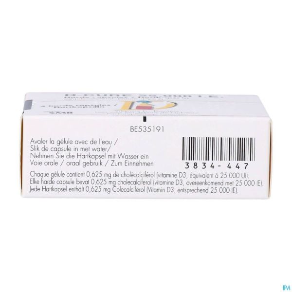 D-cure 25000ui Gelules 4