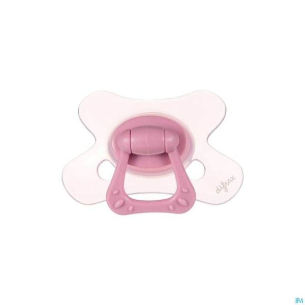 Difrax Sucette Natural 18m+ Special Edition Rose