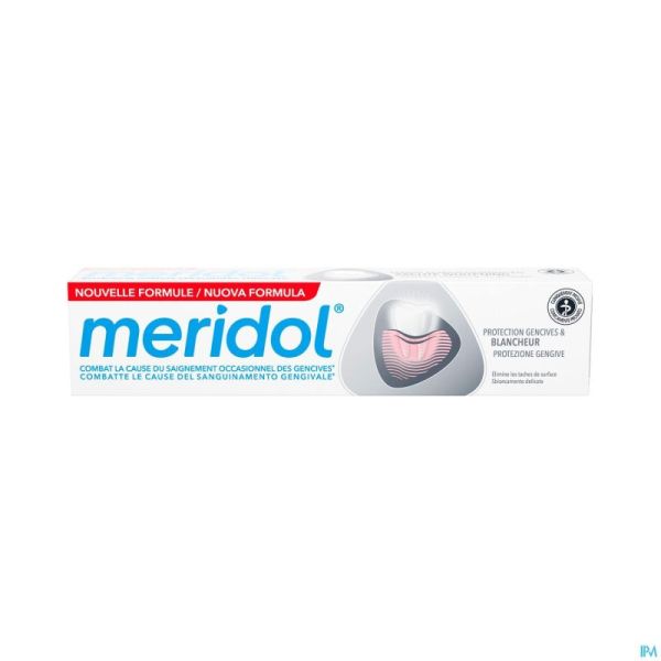 Meridol Dentifrice Protect.gencives&blancheur 75ml