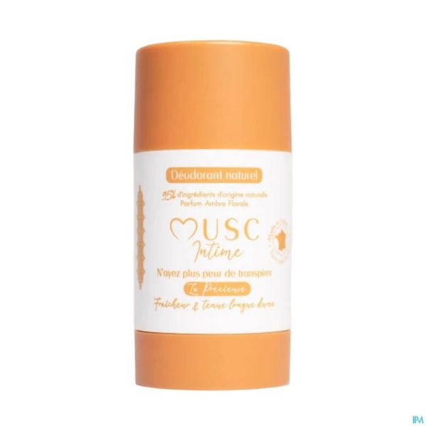 Musc intime deodorant amber flower 50g