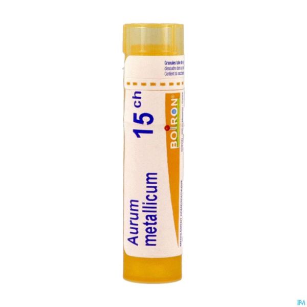 Aurum Metallicum 15ch Gr 4g Boiron