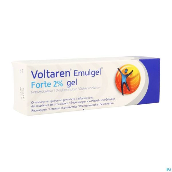 Voltaren Emulgel Forte 2 % Pi Pharma Gel 100g Pip