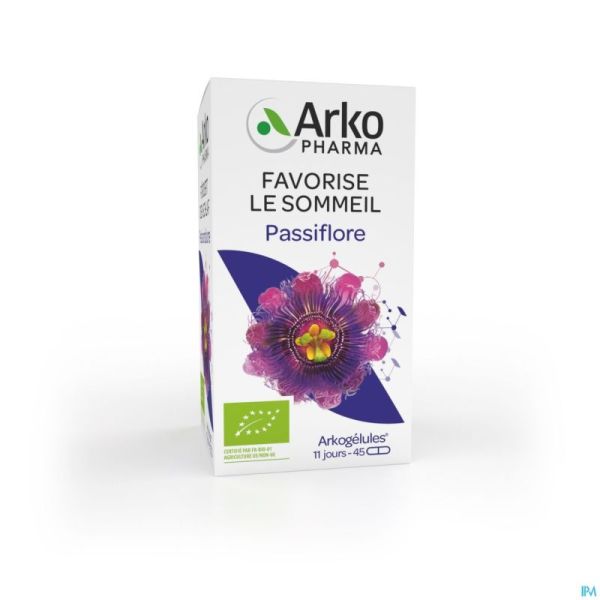 Arkogelules Passiflore Bio Caps 45 Nf