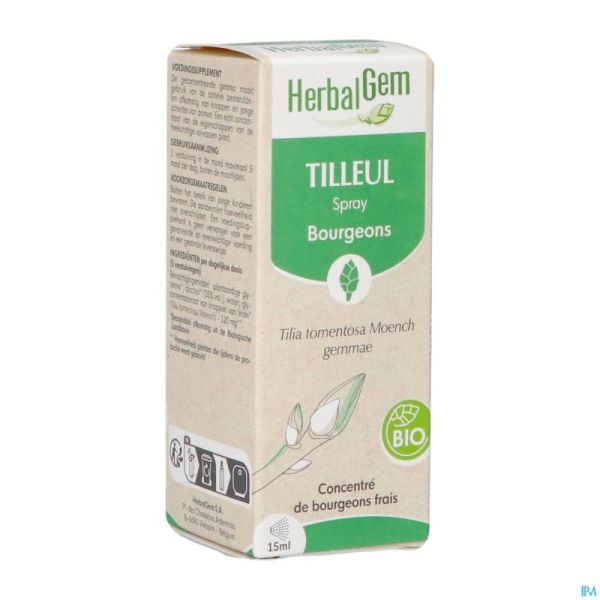 Herbalgem Tilleul Bio Spray 15ml