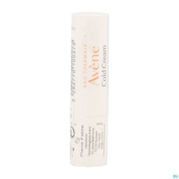 Avene Cold Cream Stick Levres Nourissant 4g