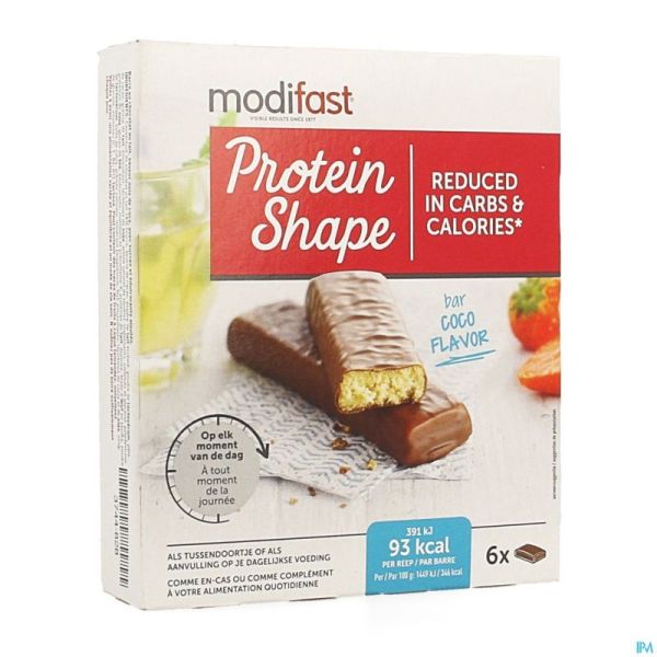 Modifast Prot.shape Bar Ch.noix C.6x27g Cfr2709632