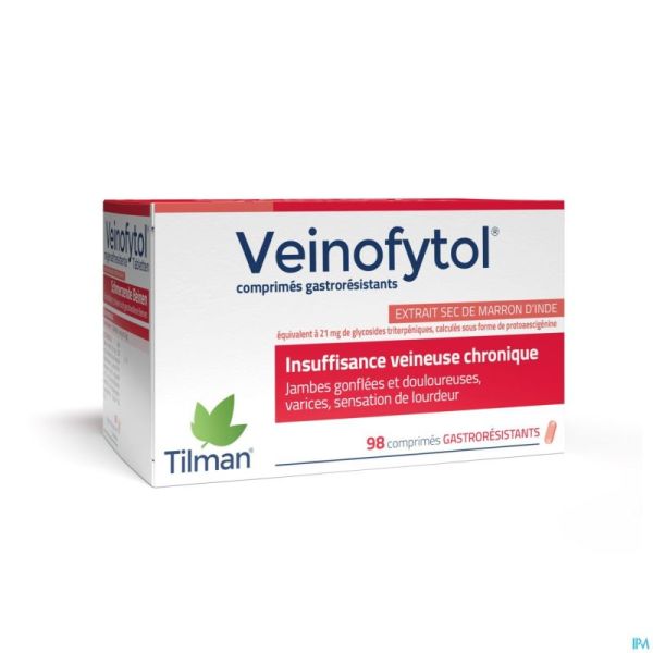 Veinofytol Gastro Resist Comp 98x50mg