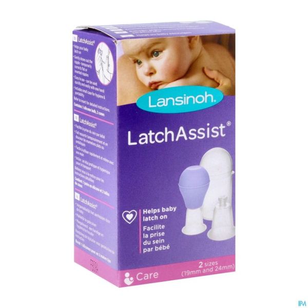 Lansinoh Latch Assist Poire Mamelons 1