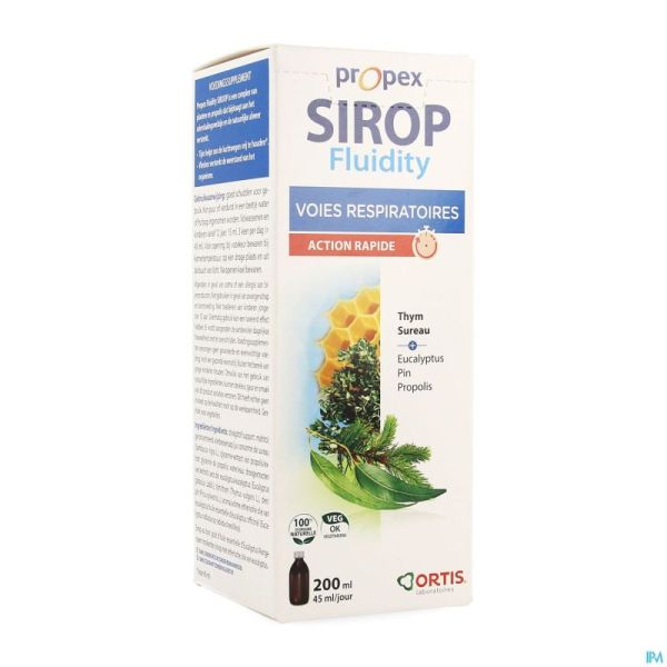 Ortis Propex Sirop Fluidifiant 200ml