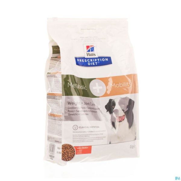 Prescription Diet Canine Metabolic Mobility 4kg