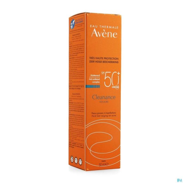 Avene Sol Spf50+ Cleanance Solaire 50ml