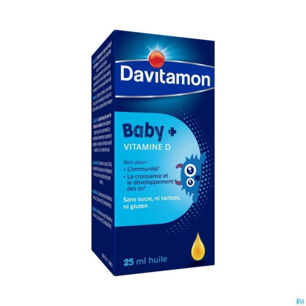 Davitamon baby vitamine d huile    25ml